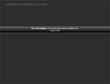 Tablet Screenshot of pastelerialabellaluna.com